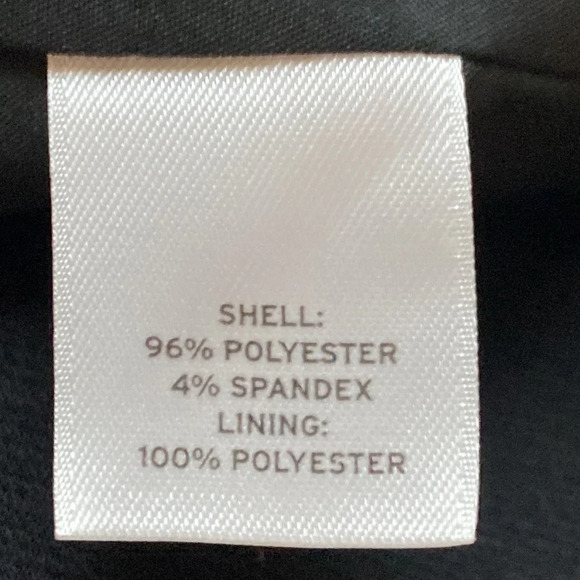 Halogen NWT Nordstrom Black Blazer Jacket Size 8 - Picture 8 of 9